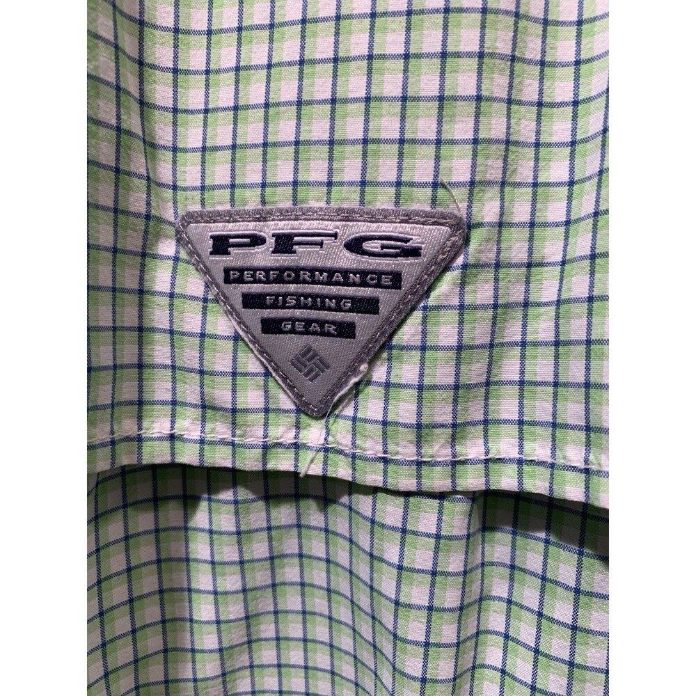 M Columbia Super Bahama Performance Fishing Gear Omni-Shade Vented Short Sleeve